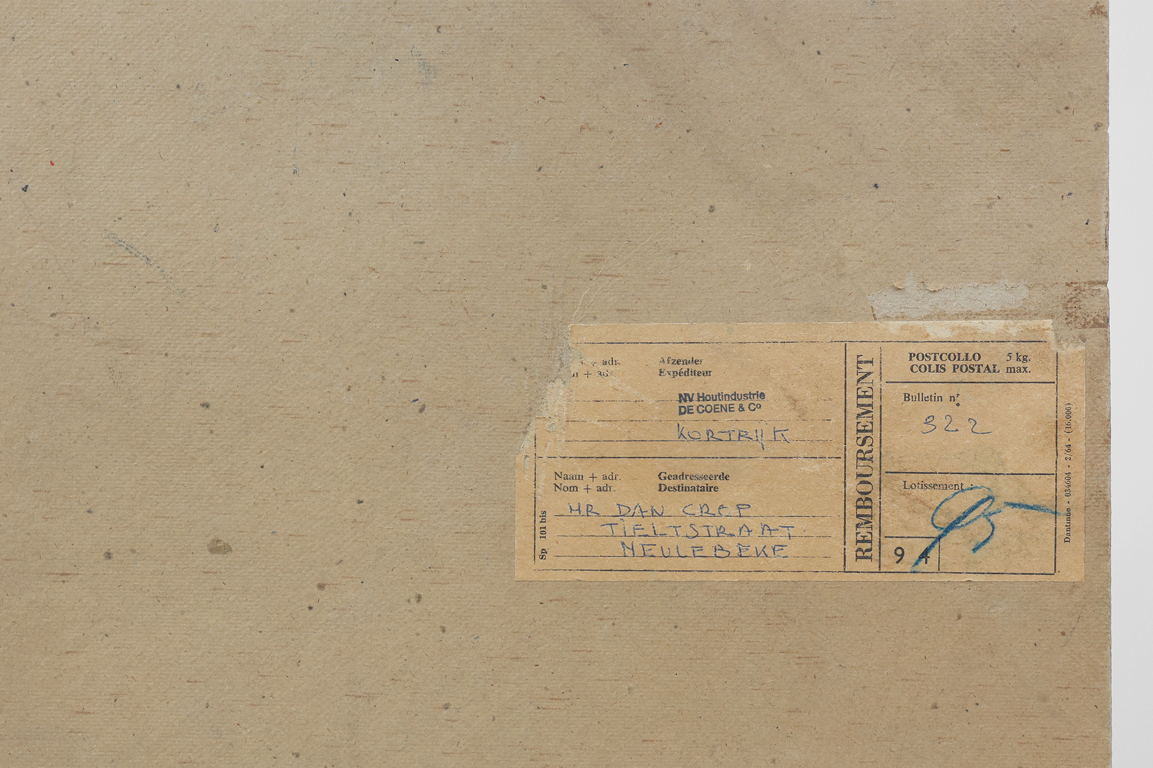 Rare De Coene Chess Set With Original Box Attr. to Christophe Gevers, Belgium, 1950s thumbnail